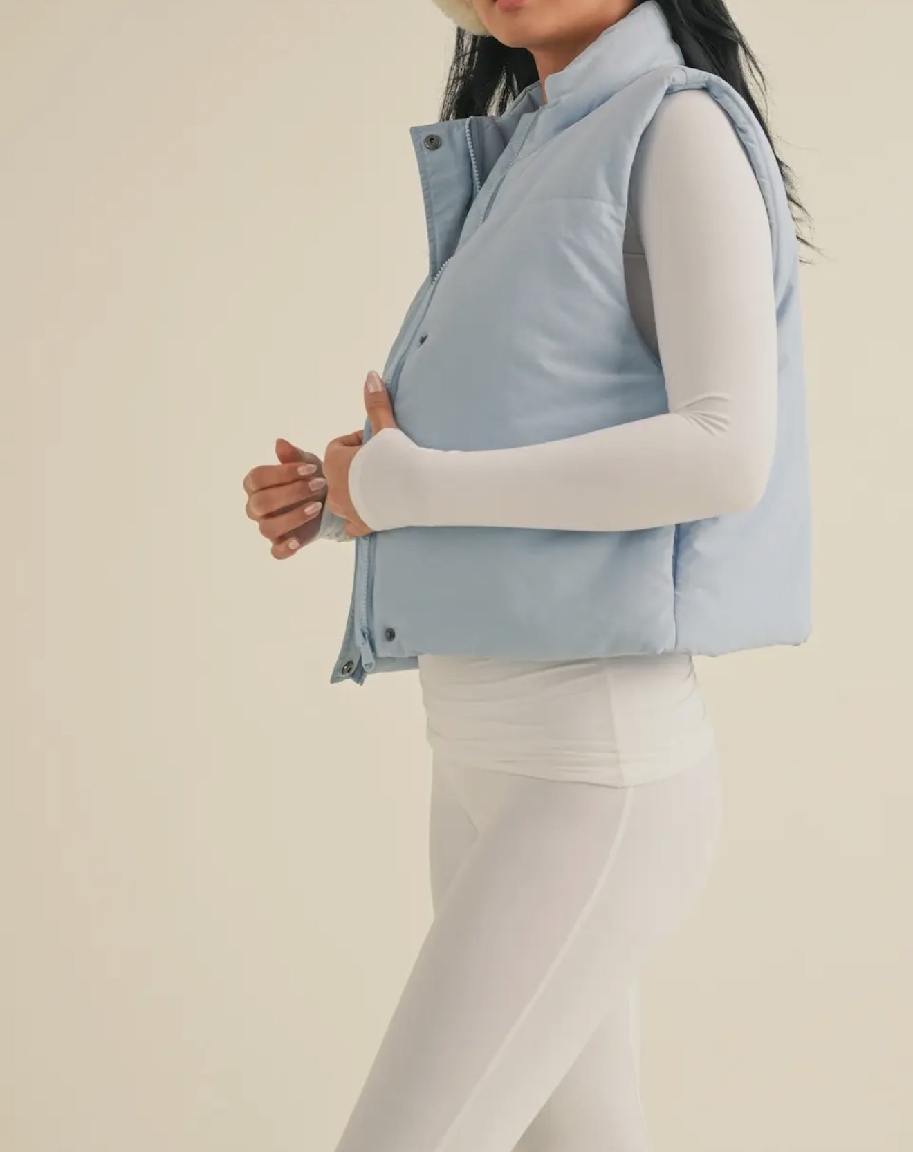 Baby Blue Puffer Vest